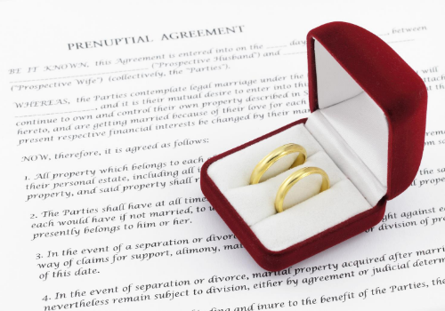Prenuptial agreements family lawyer Chesterfield