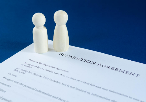 Separation agreements for unmarried couples - lawyer Chesterfield