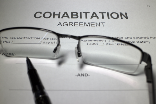 cohabitation agreements family lawyer Chesterfield